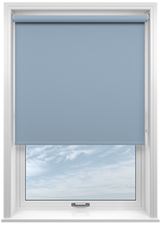 Trinity (Blackout), French Blue - Roller Blind
